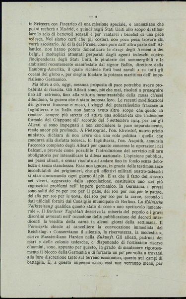 Documenti della guerra : bollettino d'informazioni pubblicato dalla Camera di commercio di Parigi